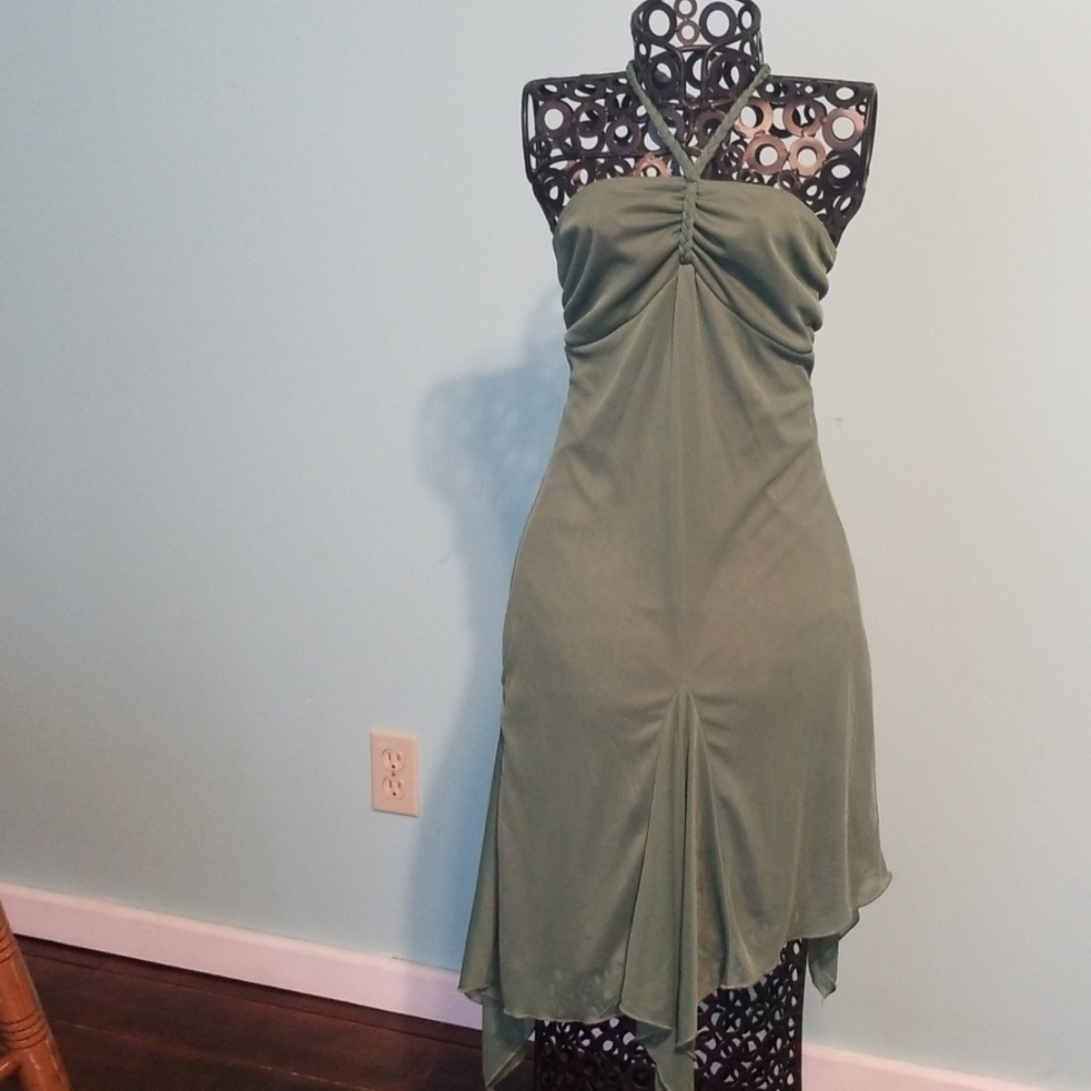 Green dress